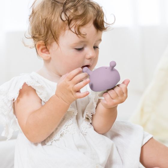 Mombella | Mushroom Teether - Lavender