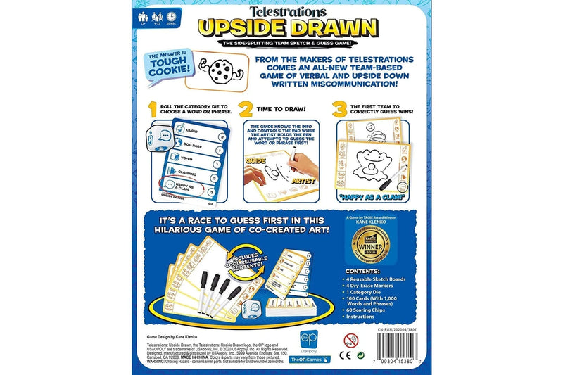 Telestrations: Upside Drawn (Party Game)