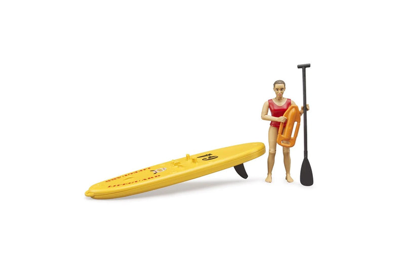 Bruder | Life Guard w/Paddle Board RRP $54.99