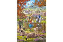 Holdson: Autumn Walk - Horse & Hound Puzzle (1000pc Jigsaw)