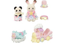 Sylvanian Families Amusement Park Ride Set - Plane & Train