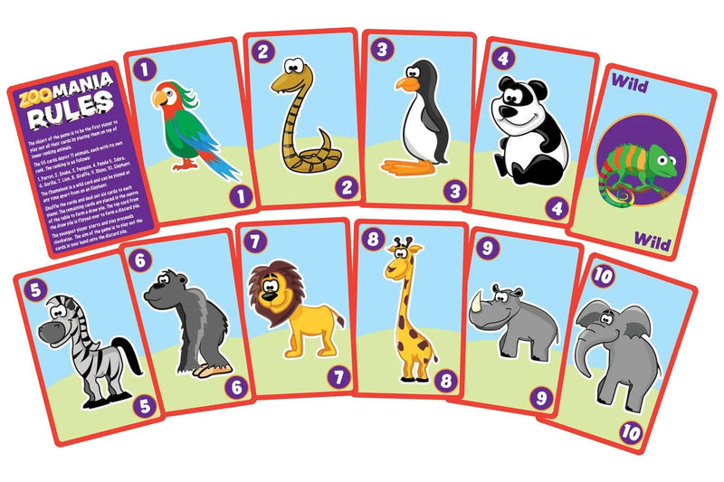 Cheatwell: Zoo Mania Card Game