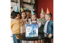 PicassoTiles 72pc Magnetic Tiles Winter Ice Castle Set