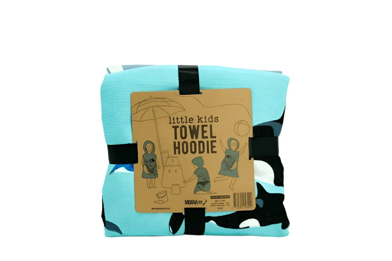 Moana Road Kids Towel Hoodie [ Under the Sea Age 5 - 7