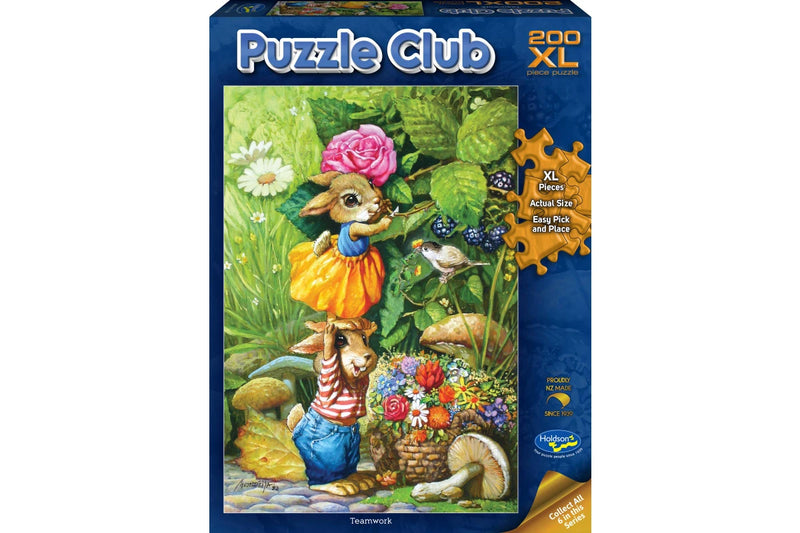 Puzzle Club 200 XL Piece Jigsaw Puzzle - Teamwork