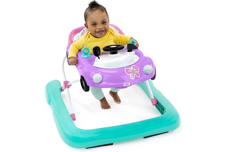 Bright Starts: Little Speedster 3 in 1 Car Walker - Purple Power