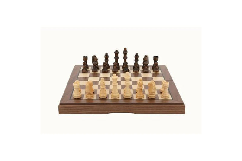 Dal Rossi: Walnut Chess Set 30cm