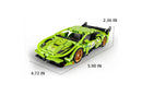 457pc iM.Master Pull -Back Super Car Building Blocks