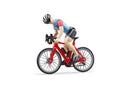 Bruder Licensed 1:16 Scale Road Bike With Cyclist Kids Childrens Toy