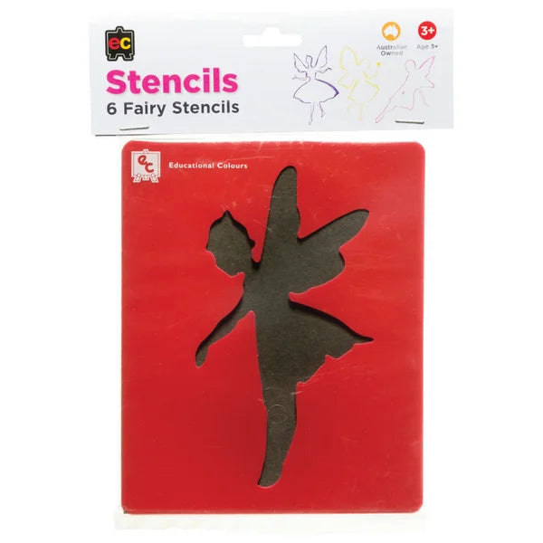 EC Stencil Set of 6 - Assorted