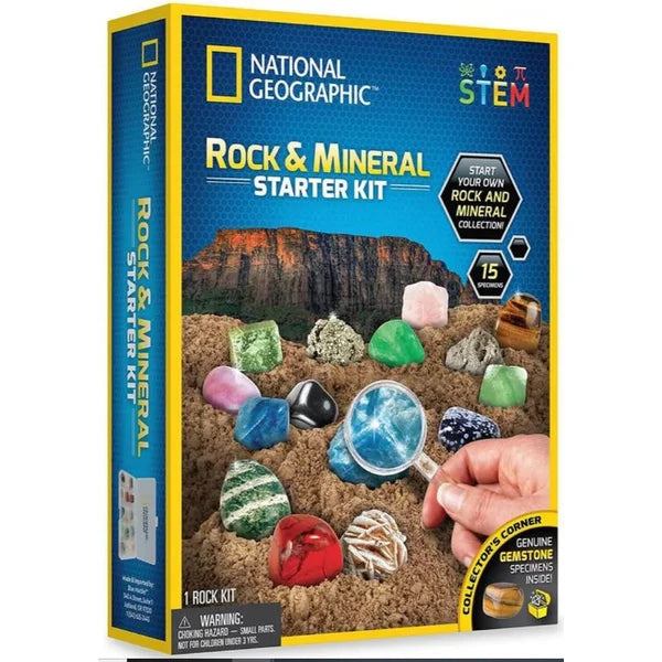 National Geographic Rock & Mineral Starter Kit