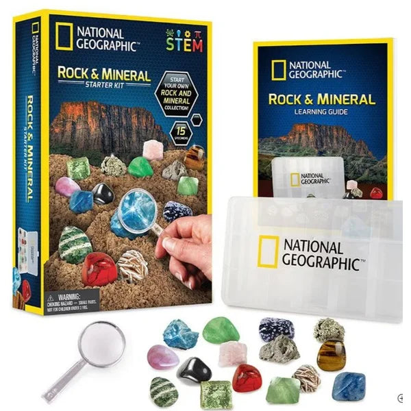 National Geographic Rock & Mineral Starter Kit