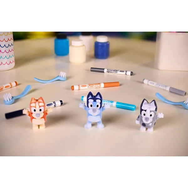 Crayola Scribble Scrubbie Pets Bluey Assorted