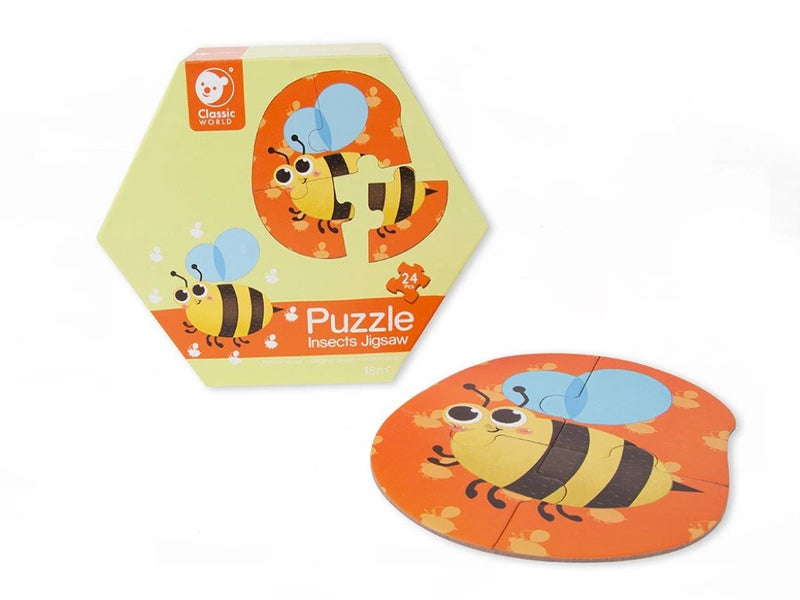 classic World | Insects Jigsaw Puzzles (6 x 4pc)