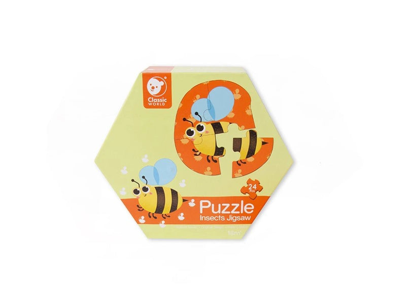 classic World | Insects Jigsaw Puzzles (6 x 4pc)