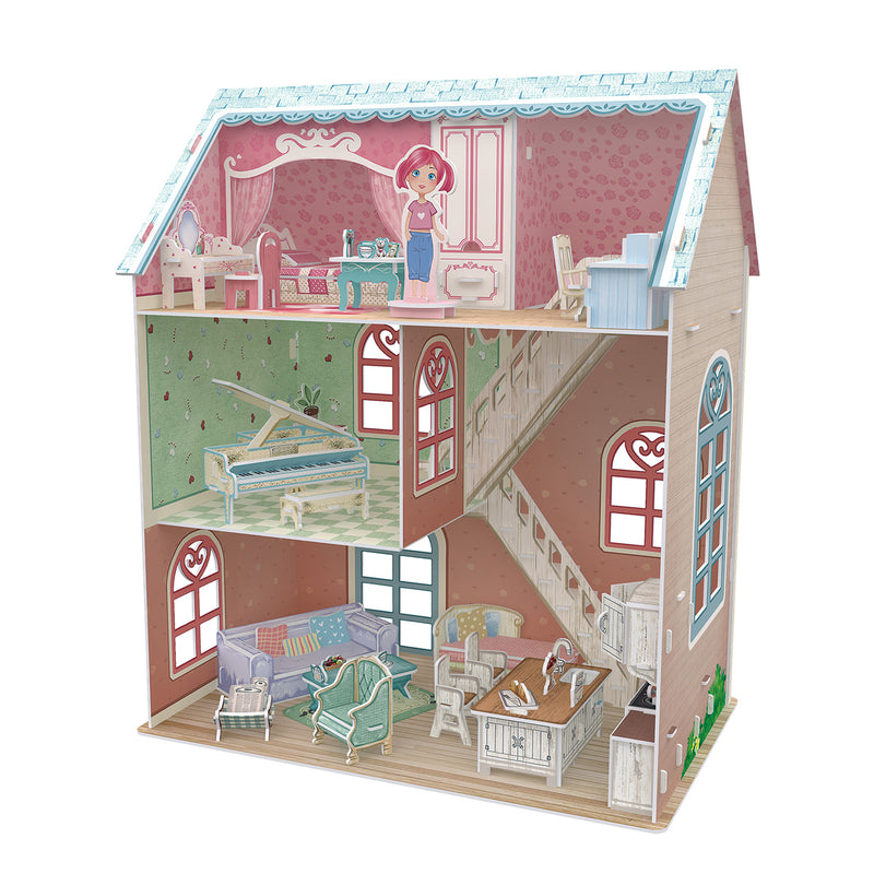 Pianist's Home 3D puzzle Dollshouse