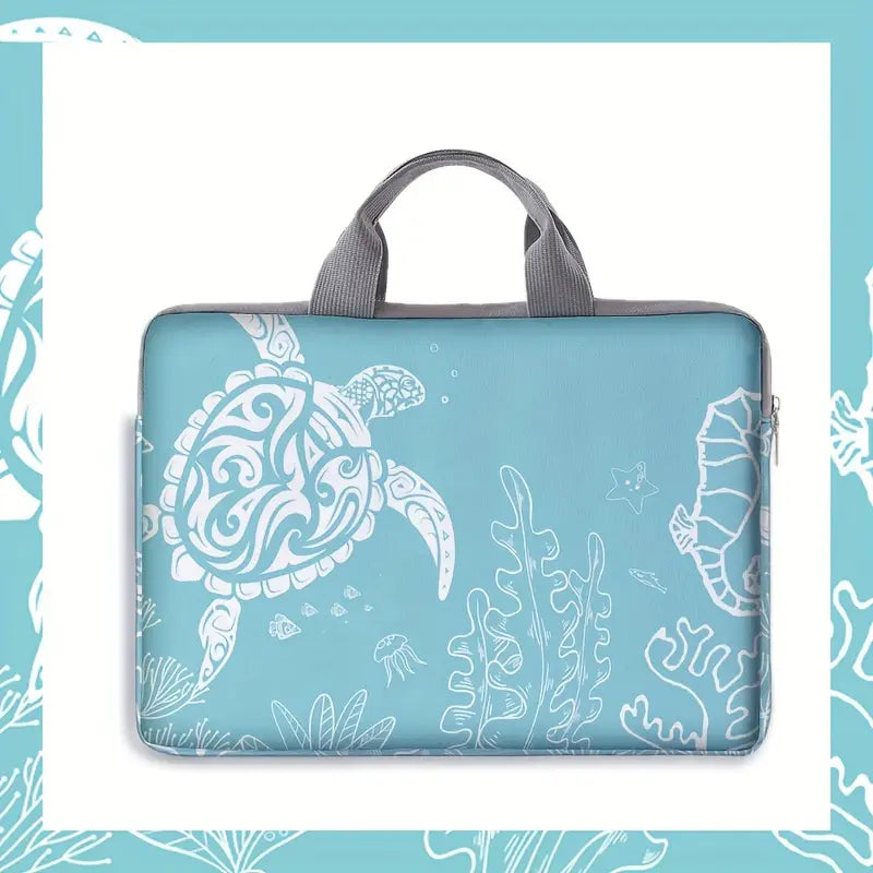 Sea Turtle Printed Notebook laptop Computer Bag 15-16 inch