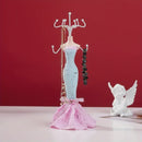 1pc Elegant Resin Princess Mannequin Display Stand - Pink