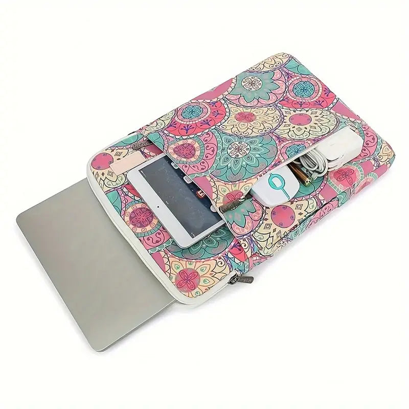 Floral Pattern Pattern Laptop Sleeve Case Bag