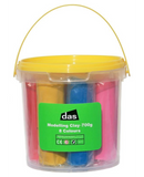 DAS Moddelling Clay Assorted 8 colours 700g