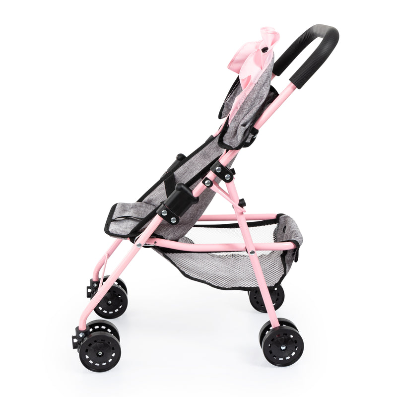 Bayer | DOLLS STROLLER & ACESSORIES - Pink & Grey  RRP $199.99