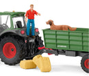 Schleich FARM WORLD Tractor with Trailer