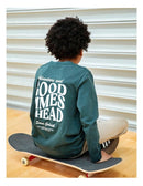 St Goliath | Good Times Tee (8-14Years) in Forest Green
