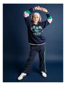 Eve Girl | Ultimate Panel Crew Sweatshirt (8 - 14Years) in Navy