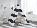 Black & White Stripes Teepee