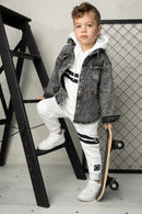 Cracked Soda |  JJ Denim Shirt Jacket Denim Ash