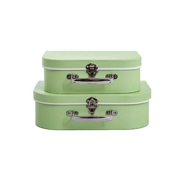 Suitcase Gift Box Sage - 2pce Mint RRP $39.99