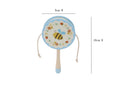 Wooden Bumble Bee & Butterfly Monkey Drum