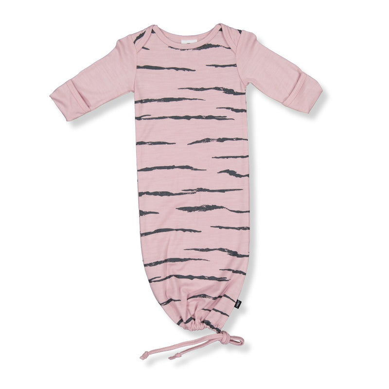 LFOH | Newcomer Baby Gown - Lilac Tiger