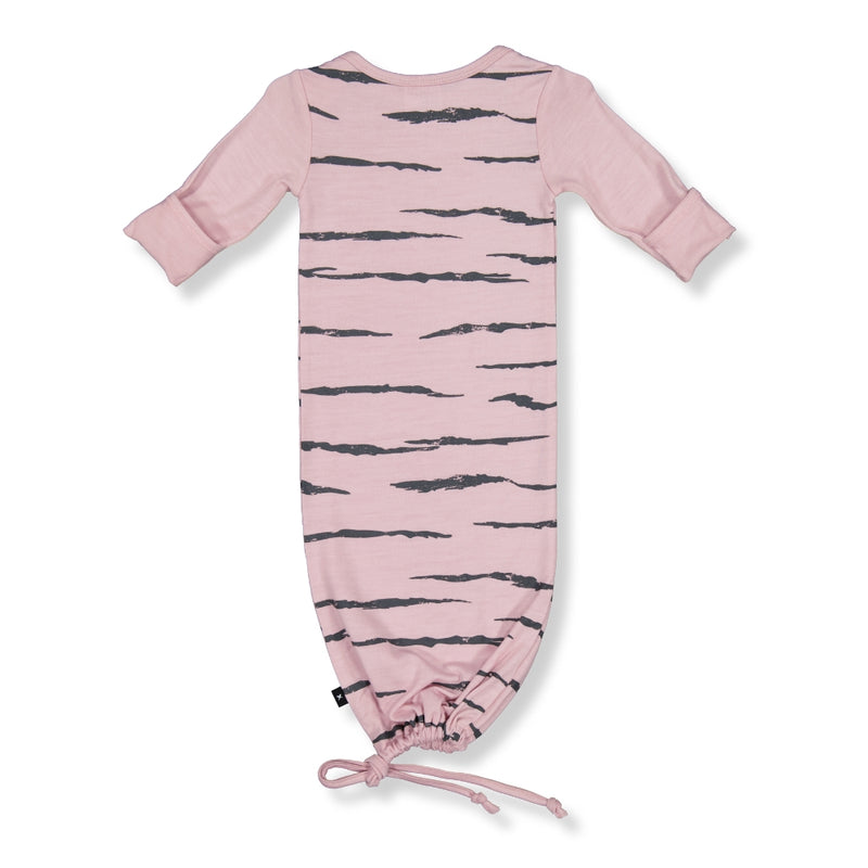 LFOH | Newcomer Baby Gown - Lilac Tiger