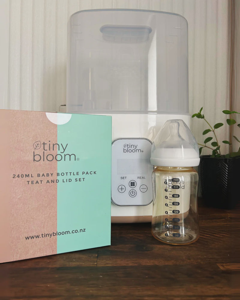 Tiny Bloom | 240ml Baby Bottle 2 Pack