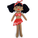 NZ Pacifika Girl - Soft Doll