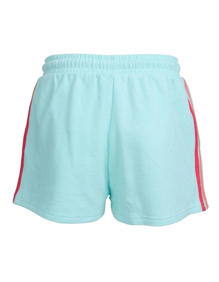Eve Girl | Retro Fleece Short (8 - 14 Years) in Light Blue