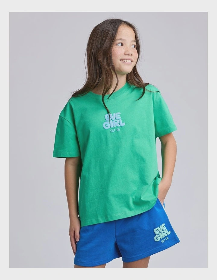 Eve Girl | Sports Club Tee (8 - 14 Years) in Green