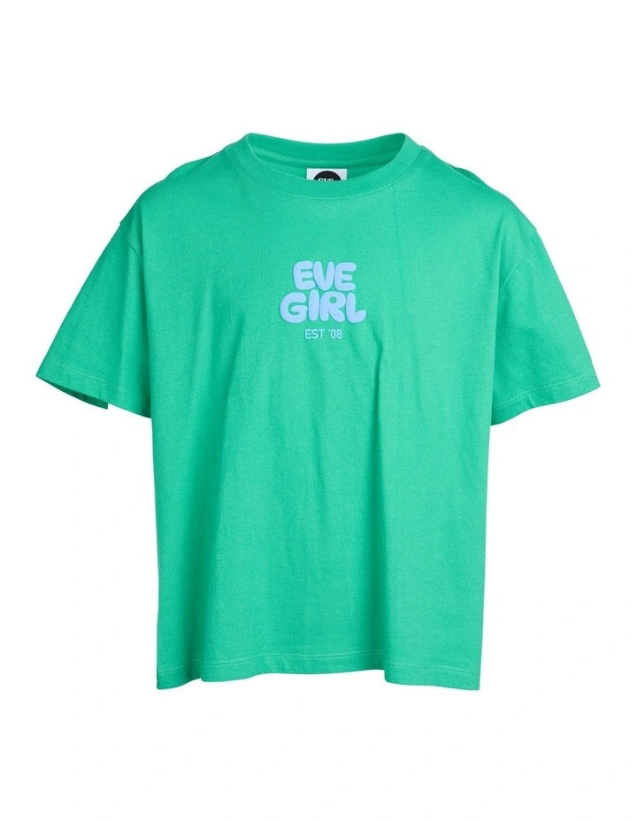 Eve Girl | Sports Club Tee (8 - 14 Years) in Green