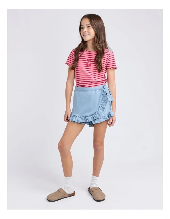Eve Girl | Hazel Skort / Blue Denim | Eve Girl