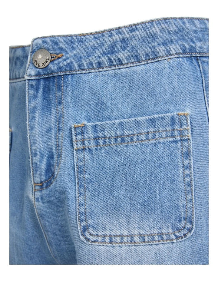 Eve Girl | Denim Stella Shorts 8-14yrs