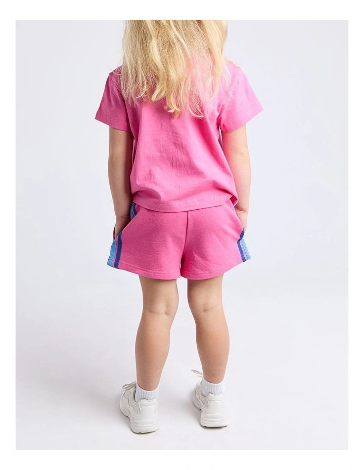 Eve Girl | Retro Tee (3 - 7 Years) in Pink
