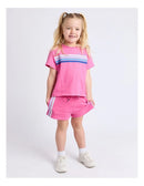 Eve Girl | Retro Tee (3 - 7 Years) in Pink