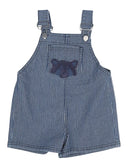 Animal Crackers | Vertical Overalls in Blue