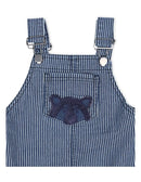 Animal Crackers | Vertical Overalls in Blue