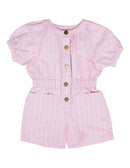 Animal Crackers | Penny Playsuit In Pink