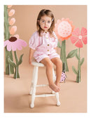 Animal Crackers | Penny Playsuit In Pink