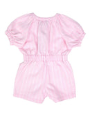 Animal Crackers | Penny Playsuit In Pink