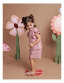 Animal Crackers | Textured Short in Pink