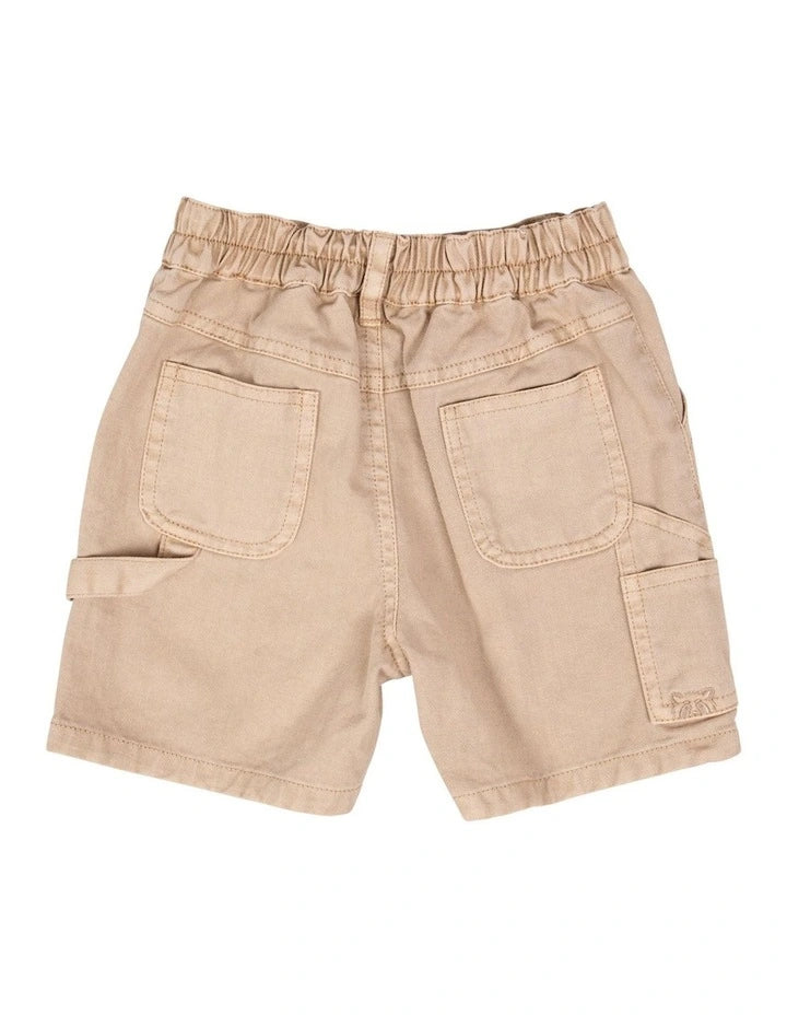 Animal Crackers | Glide Shorts in Tan